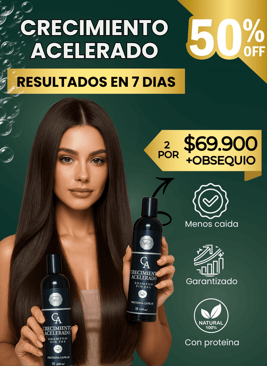 Shampoo crecimiento acelerado